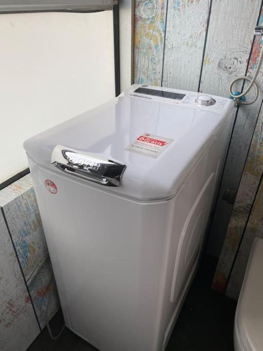 Gleis 2, Waggon Mit Ofen, Optional Mit Whirlpool Und Sauna Dahlem  Eksteriør bilde