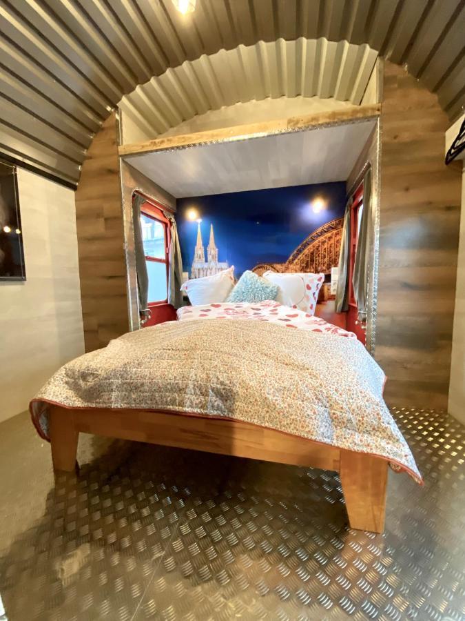 Gleis 2, Waggon Mit Ofen, Optional Mit Whirlpool Und Sauna Dahlem  Eksteriør bilde