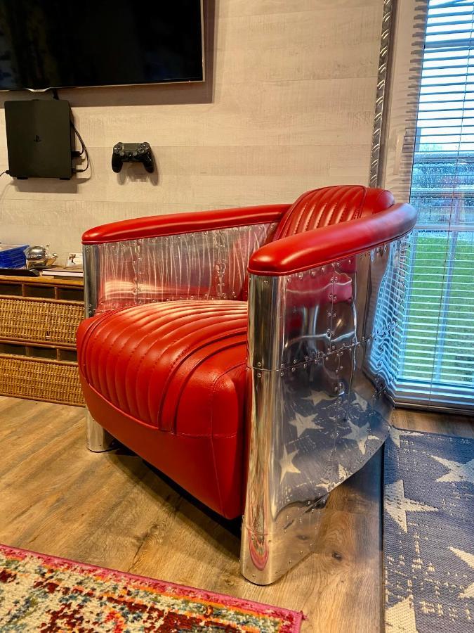 Gleis 2, Waggon Mit Ofen, Optional Mit Whirlpool Und Sauna Dahlem  Eksteriør bilde