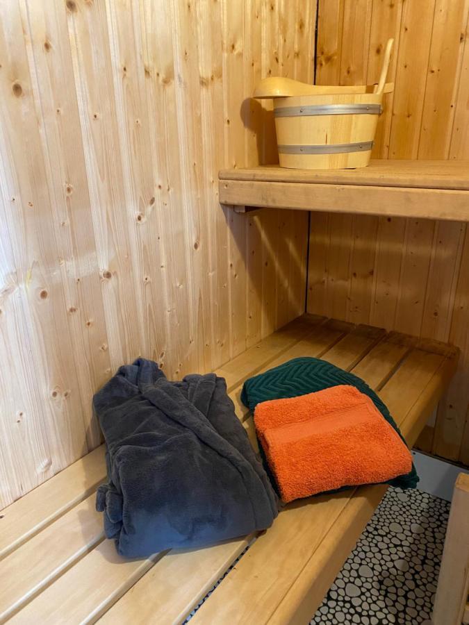 Gleis 2, Waggon Mit Ofen, Optional Mit Whirlpool Und Sauna Dahlem  Eksteriør bilde