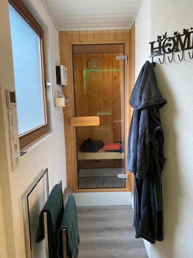 Gleis 2, Waggon Mit Ofen, Optional Mit Whirlpool Und Sauna Dahlem  Eksteriør bilde